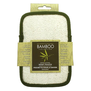 Bamboo Collection Exfoliating Soap Pouch