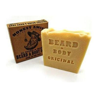 Honest Amish Original Beard & Body Soap  All Natural Organic 150g