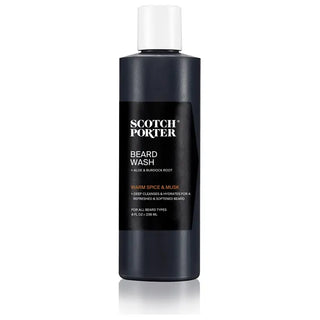 Scotch Porter Warm Spice & Musk Beard Wash 8oz