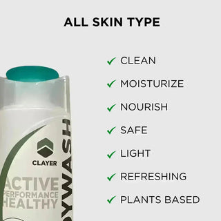 Clayer® Natural BodyWash Tennis - 16fl oz