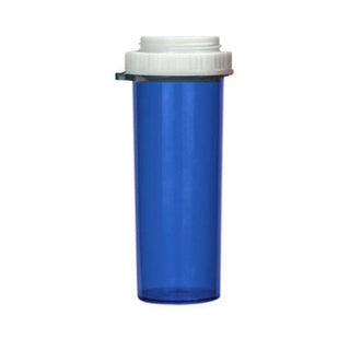 Centor Screw-Loc Pharmaceutical Vial, 60 Dram, Blue