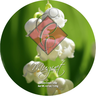 Catie's Bubbles Muguet Shaving Soap 4 Oz