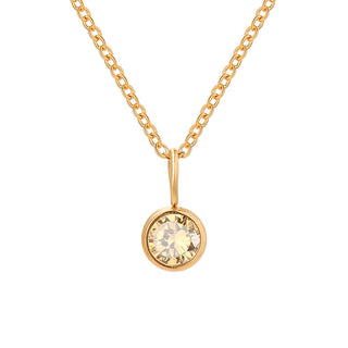 Lumière Birthstone Necklace Month & Zodiac Collection