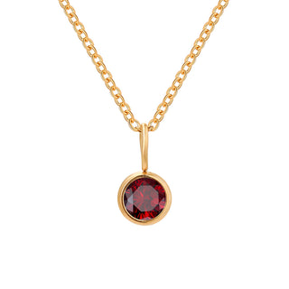 Lumière Birthstone Necklace Month & Zodiac Collection
