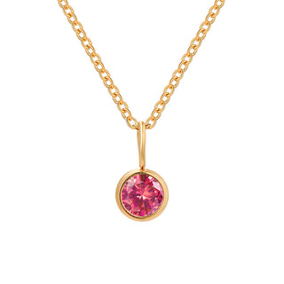 Lumière Birthstone Necklace Month & Zodiac Collection