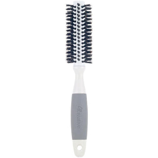 Ceramic Barrel Round Boar Bristle Hair Brush for Thick Hair