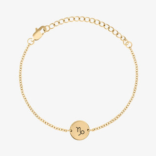Elegant Zodiac Sign Coin Bracelet