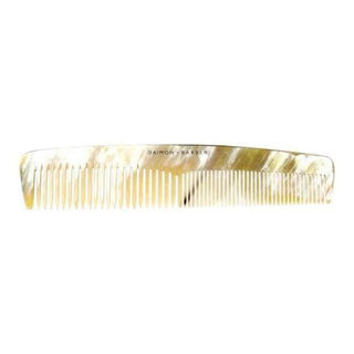 Daimon Barber Double Tooth Horn Comb