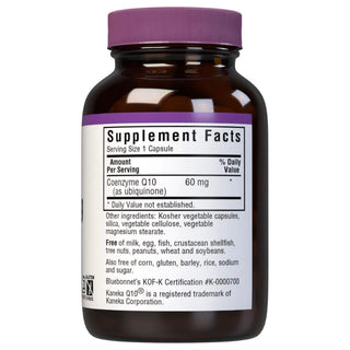 BlueBonnet CoQ-10 Vegetarian Softgels, 30 mg, 60 Count
