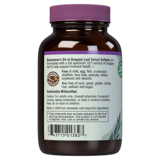 Bluebonnets Oil of Oregano Leaf Extract, 60 Softgels