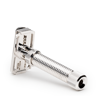 Rex Supply Co. Konsul DeLuxe Rhoidum Adjustable Slant Stainless Steel DE Safety Razor RSC-109R