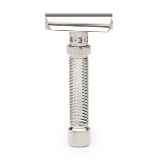Rex Supply Co. Konsul Slant Adjustable Stainless Steel DE Safety Razor RSC-109