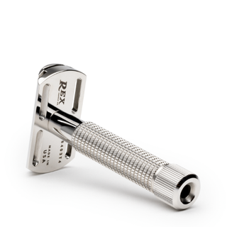 Rex Supply Co. Envoy Stainless Steel 3 Piece DE Razor RSC-104