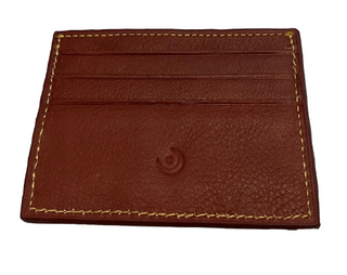 Skull and Crossbones Needlepoint Card Wallet