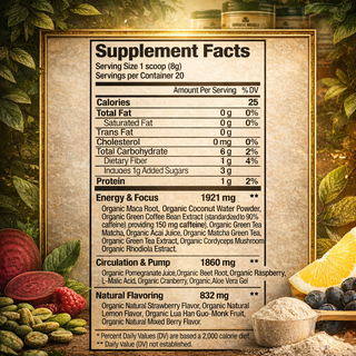 Pre-Workout - Lemon Berry