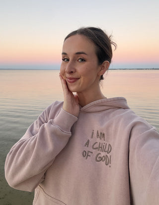 Child of God Brown Unisex Hoodie