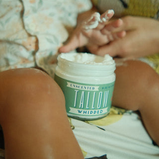 Whipped Tallow | All Natural Moisturizer Choose Scent Size 2oz-85oz