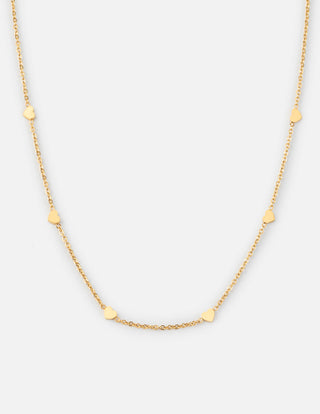 Dainty Heart Link Necklace