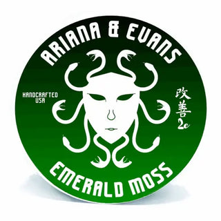 Ariana & Evans Emerald Moss Shaving Collection