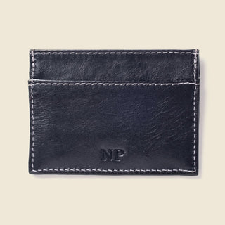 Slim Card Holder Wallet with RFID Protection - Black