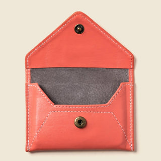 Mini Envelope Wallet With RFID protection - Pastel Pink