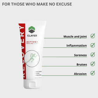 French Healing Clay for Knee and Joints — Clayer® Recovery Active Healing Clay