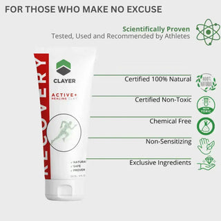 French Healing Clay - Natural Sports Faster Recovery