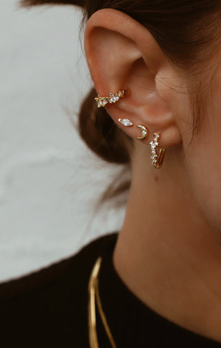 SINGLE CZ EAR CUFF