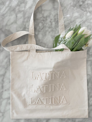 LATINA Canvas Tote