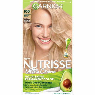 Garnier Nutrisse Ultra Color Nourishing Color Creme 100 Extra-Light Natural Blonde Chamomil