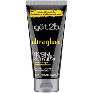 Got2b Ultra Glued Invincible Styling Gel 6 Oz