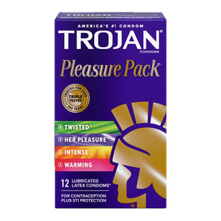 Trojan Warm Sensations Lubricant Condoms, 12 condoms
