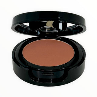 SYDONI GINGER POWDER BLUSH – Golden Red-Brown, Buildable, Blendable, Flattering on All Skin Tones .5g/1oz.