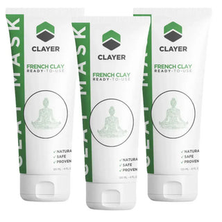 Clay Mask - 4FL.OZ. - Anti Aging - Ready-to-Use healing clay - Facial Care