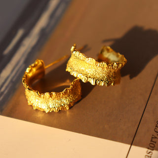 LAVENDER GOLD EARRINGS