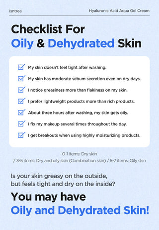 Isntree Hyaluronic Acid Aqua Gel Cream