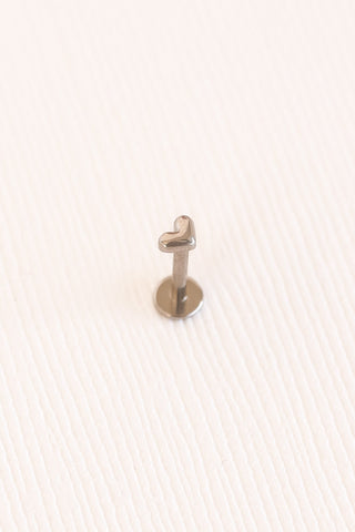 Tiny Heart Flat Back Stud