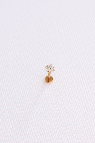 Crystal Flat Back Stud