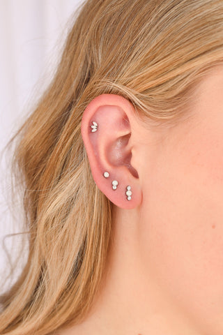 Evangeline Flat Back Stud
