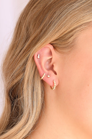 Evangeline Flat Back Stud