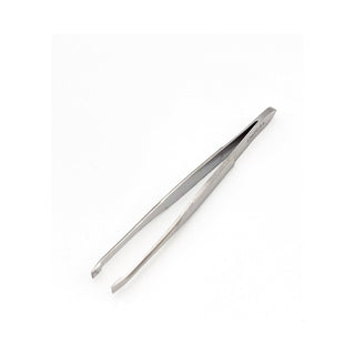 Dural Straight Tweezer Classic Silver