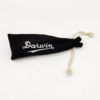 Darwin Shaving Beard Brush + Pouch