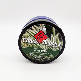 Catie's Bubbles Glace Herbe Shaving Soap 4 Oz