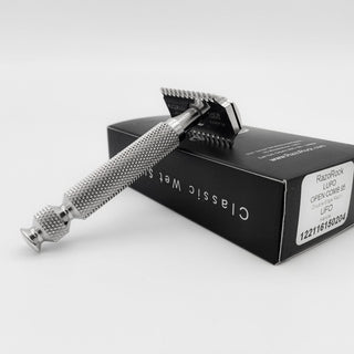 RazoRock Lupo Open Comb 95 - De Razor - Ss316L Ufo Handle