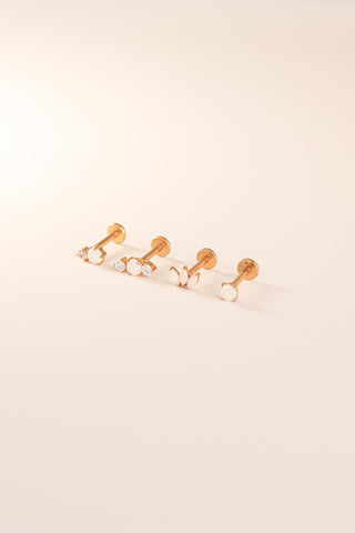 Evangeline Flat Back Stud