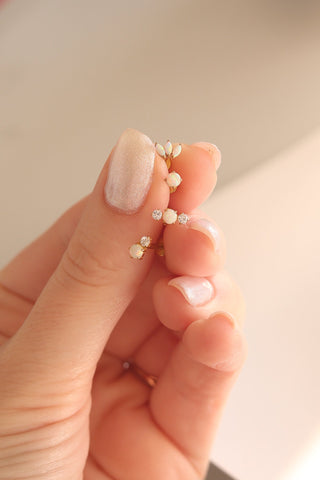 Evangeline Flat Back Stud