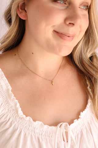 Dainty Cross Necklace