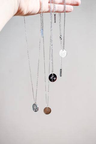 Birth Flower Necklace