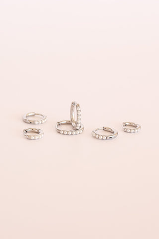 Pearl Micro Hoop