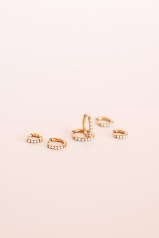 Pearl Micro Hoop